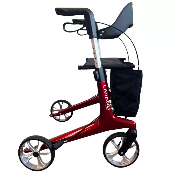 Liviano Carbon Fiber Ultra-Lightweight Rollator